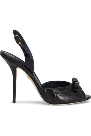 Dolce & Gabbana Bow-detail leather sandals