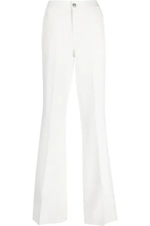 Philipp Plein Mid-rise flared trousers