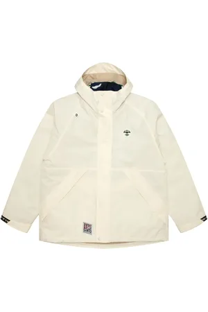 A Bathing Ape Logo-patch layered hooded jacket