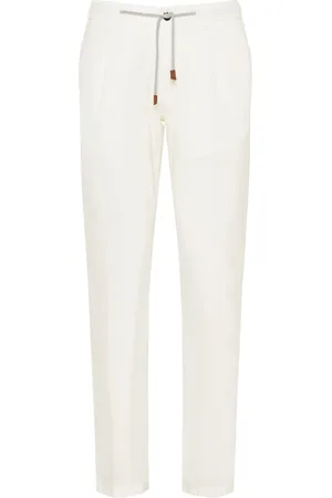 ELEVENTY Drawstring straight-leg trousers