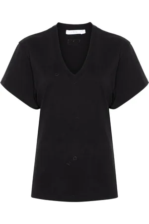 IRO Jolia logo-hole T-shirt