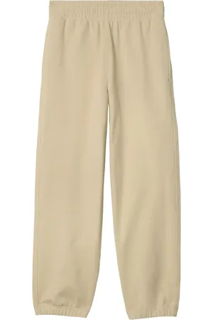 Burberry Check-label cotton track pants