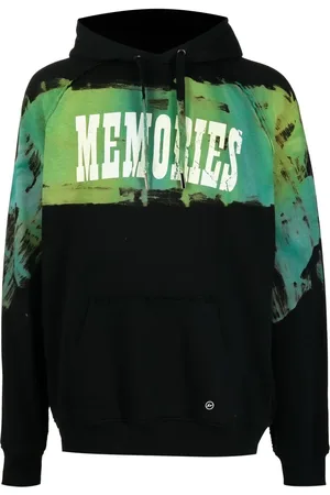 Stain Shade X Hiroshi Fujiwara slogan-print hoodie