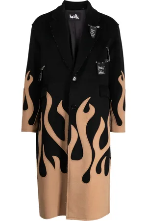 HACULLA Up In Flames single-breasted wool coat