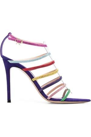 Gianvito Rossi Crystal-embellished 105mm sandals