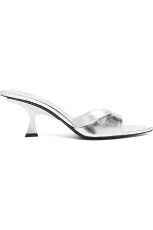 The Attico 70mm metallic sandals