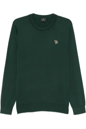 Paul Smith Zebra-patch sweater