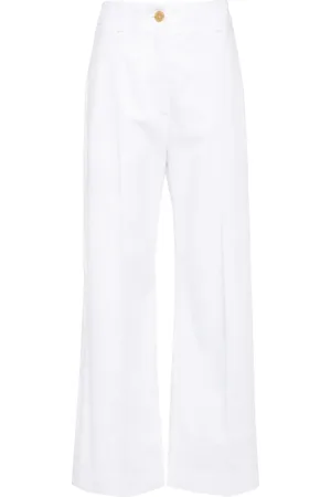 Patou Iconic wide-leg cotton trousers