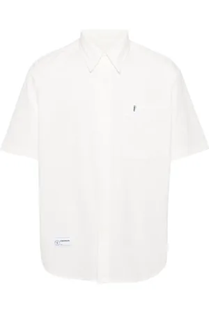 Chocoolate Pointed-collar poplin shirt