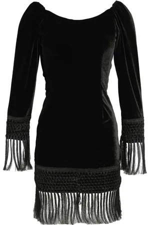 AMIR SLAMA Velvet mini dress