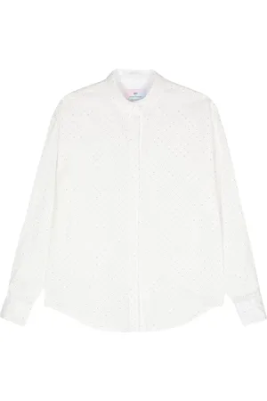 Chiara Ferragni Rhinestone-embellished long-sleeve shirt