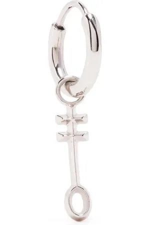 CAPSULE ELEVEN Nefer-symbol hoop earring