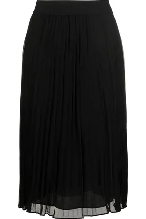 DKNY Chiffon midi skirt