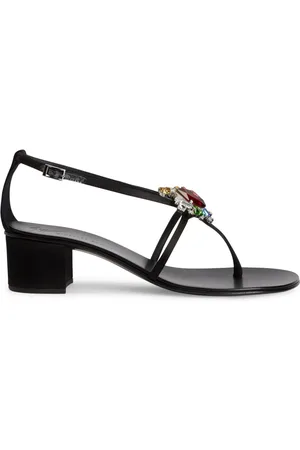 Giuseppe Zanotti Tarassacum 40mm crystal-embellished leather sandals