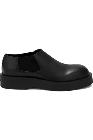 Jil Sander Round-toe leather loafers