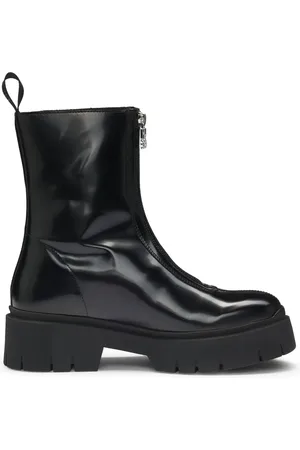 HUGO BOSS Logo-plaque boots