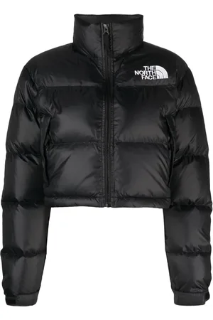 The North Face Nuptse padded cropped jacket