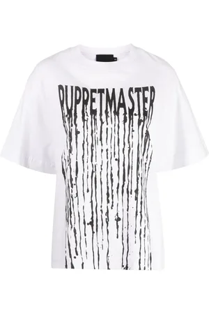 Puppets and Puppets Logo-print cotton T-shirt