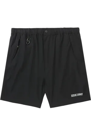 Izzue Mid-rise straight-leg shorts