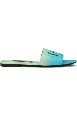Dolce & Gabbana DG-logo ombr?? slippers