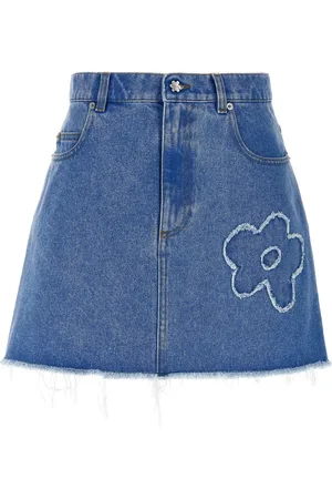 Marni Floral-appliqu?? mini skirt