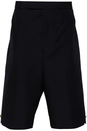 Thom Browne High-rise backstrap shorts