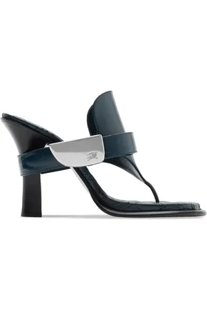 Burberry Leather Bay sandals
