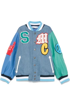Stella McCartney Patch-detail bomber jacket