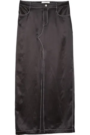 FLEUR DU MAL Silk maxi skirt