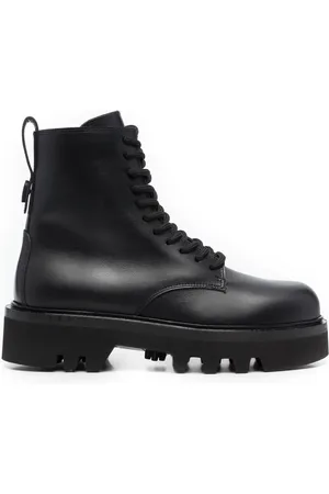 Furla Lace-up leather boots