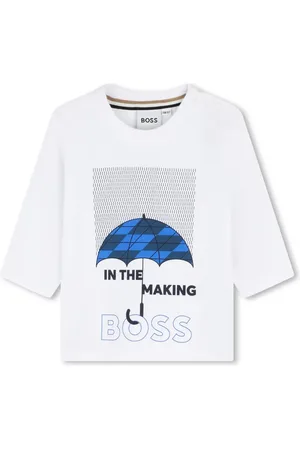HUGO BOSS Logo-print cotton T-shirt