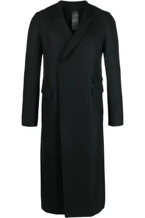 SAPIO Double-breasted wool midi coat