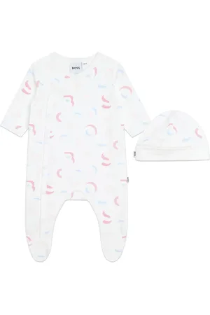 HUGO BOSS Graphic-print organic cotton pajamas (set of two)