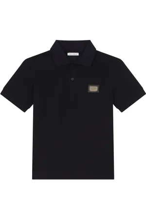 Dolce & Gabbana Logo-plaque polo shirt