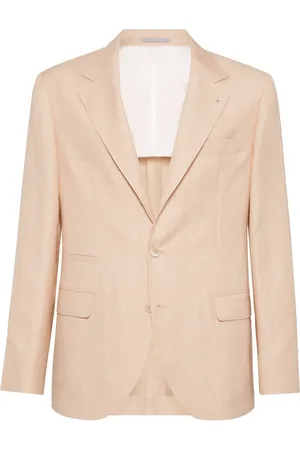 Brunello Cucinelli Prince of Wales deconstructed blazer