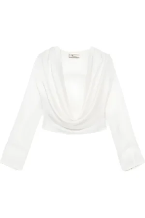 BLUMARINE Draped blouse