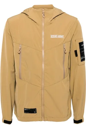Izzue Logo-appliqu?? hooded jacket