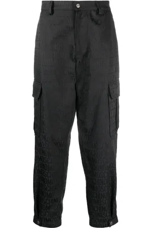 Moschino Logo-print cargo trousers