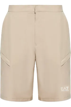 EA7 Logo-print shorts