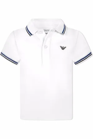 Emporio Armani Logo-print cotton polo shirt