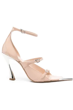 MUGLER 105mm brushed sandals