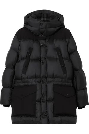 Burberry Logo-engraved puffer jacket