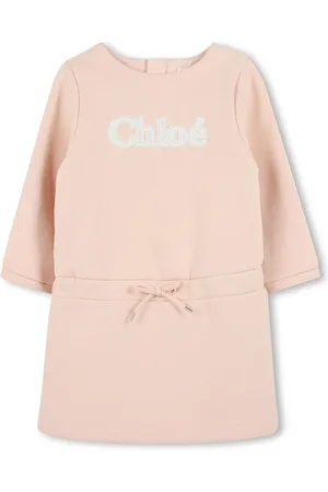 Chloé Logo-appliqu??d dress