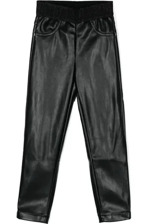 John Richmond Logo-waistband trousers