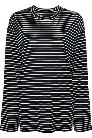 JNBY Stripe-print long-sleeve T-shirt