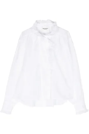 Isabel Marant Pamiala ruffle-trim blouse