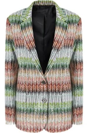 Missoni Zigzag-woven blazer