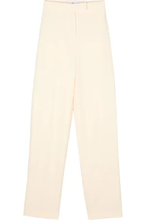 Chiara Ferragni Crepe pressed-crease tapered trousers