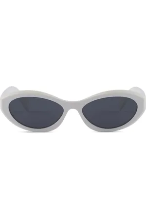 Prada Symbole oval-frame sunglasses