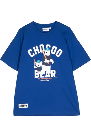 Chocoolate Baseball Bears graphic-print cotton T-shirt